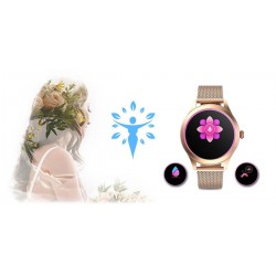 Damski SMARTWATCH G.Rossi SW014G-2 Różowe złoto