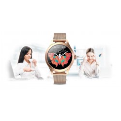 Damski SMARTWATCH G.Rossi SW014G-2 Różowe złoto