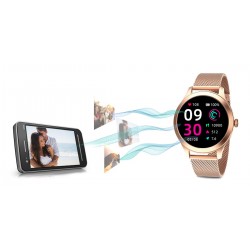 Damski SMARTWATCH G.Rossi SW014G-2 Różowe złoto