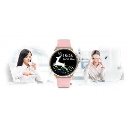 Damski SMARTWATCH G.Rossi SW015-2 Różowy