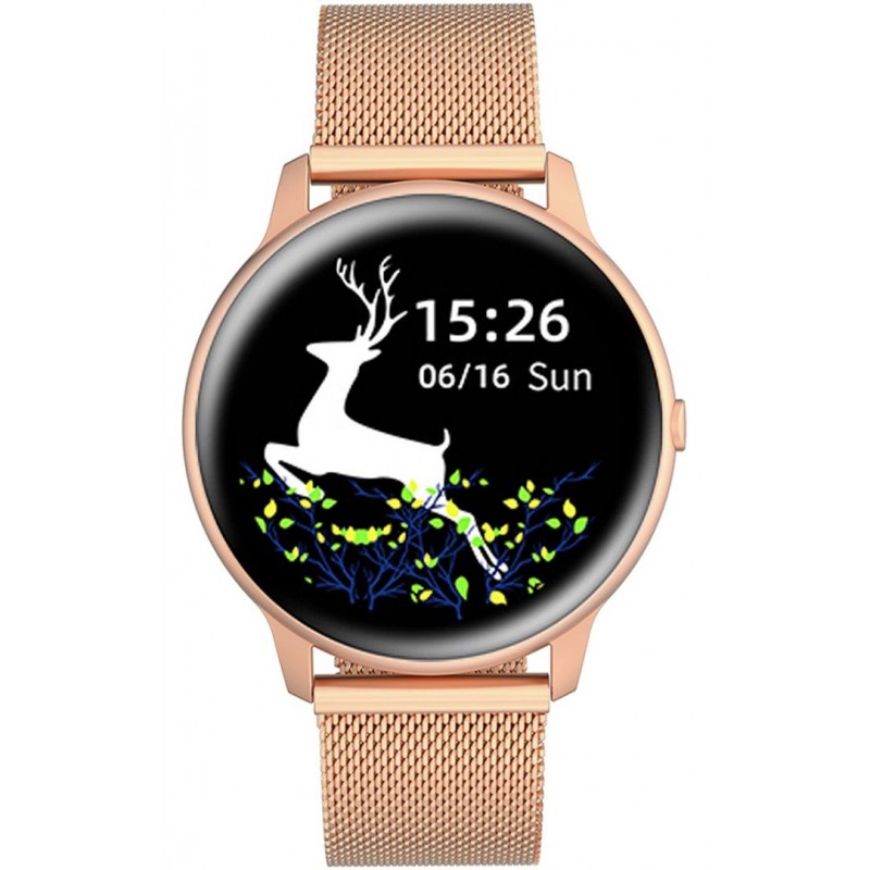 Damski SMARTWATCH G.Rossi SW015-4 Różowe złoto