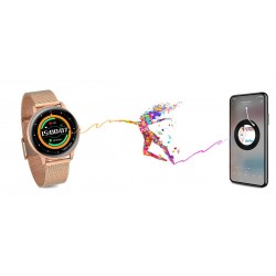 Damski SMARTWATCH G.Rossi SW015-4 Różowe złoto