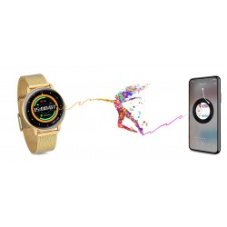 Damski SMARTWATCH G.Rossi SW015-5 Złoty