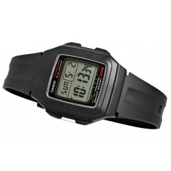 Zegarek Męski CASIO F-201WA-1ADF 10 Bar Do pływania