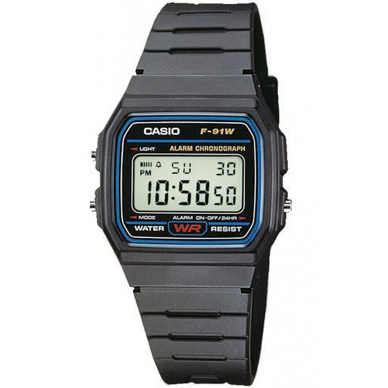 Zegarek Męski CASIO F-91W-1DG