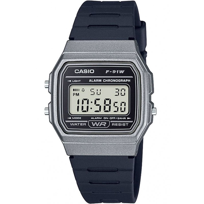 Zegarek Męski CASIO F-91WM-1BDF