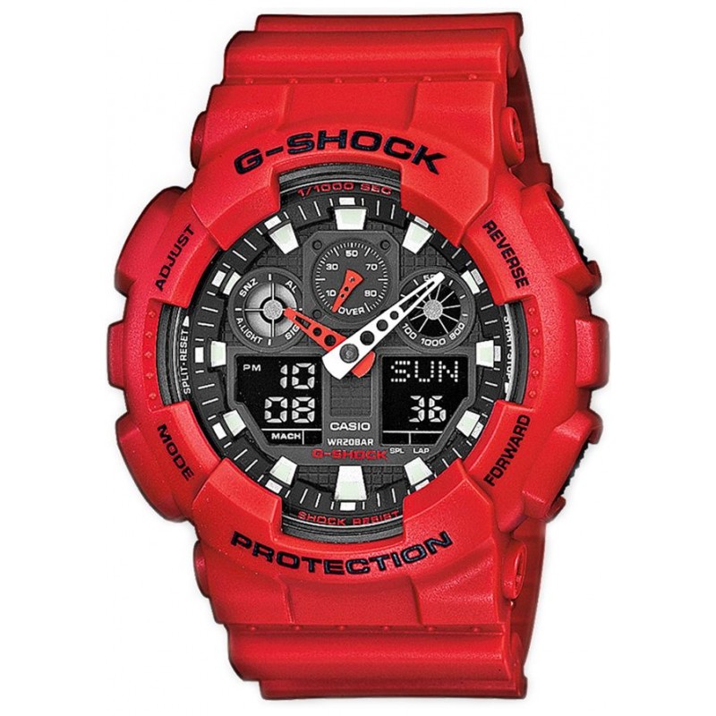 Zegarek Męski CASIO G-SHOCK GA-100B-4AER + BOX