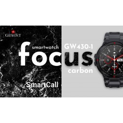 Smartwatch Giewont Focus SmartCall GW430-1 - Carbon