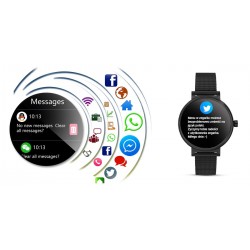 Zegarek Damski RUBICON SMARTWATCH RNBE64-3 BLACK