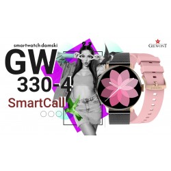 Smartwatch Giewont Supernova SmartCall GW330-4 Black Shine/Powder Pink