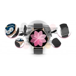 Smartwatch Giewont Supernova SmartCall GW330-4 Black Shine/Powder Pink