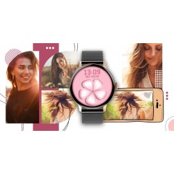 Smartwatch Giewont Supernova SmartCall GW330-4 Black Shine/Powder Pink