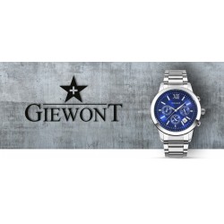 Zegarek Męski Giewont Apex Chrono GW6480-2 Chronograf Silver/Blue