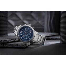 Zegarek Męski Giewont Apex Chrono GW6480-2 Chronograf Silver/Blue