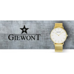 Zegarek Damski GIEWONT Harmony GW1970-1 Pure White/Gold Effect