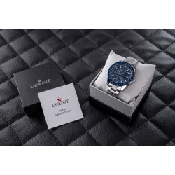 Zegarek Męski Giewont PrimeChrono GW8620-2 Chronograf Silver/Blue