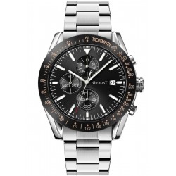 Zegarek Męski Giewont PrimeChrono GW8620-1 Chronograf Silver/Black