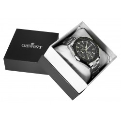 Zegarek Męski Giewont PrimeChrono GW8620-1 Chronograf Silver/Black