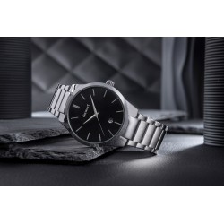 Zegarek Męski GIEWONT Timeless GW4290-2 Silver/Black