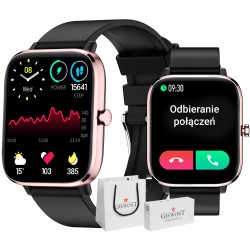 Smartwatch Giewont Dynamic SmartCall GW230-3 - Rose Gold/Black Effect