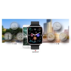 Smartwatch Giewont Dynamic SmartCall GW230-3 - Rose Gold/Black Effect