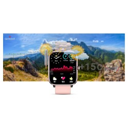 Smartwatch Giewont Dynamic SmartCall GW230-1 - Rose Gold/Powder Pink