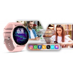 Smartwatch Giewont Sport Around GW120-1 - Powder Pink