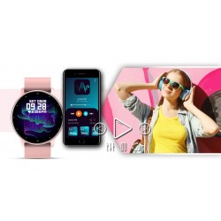 Smartwatch Giewont Sport Around GW120-1 - Powder Pink