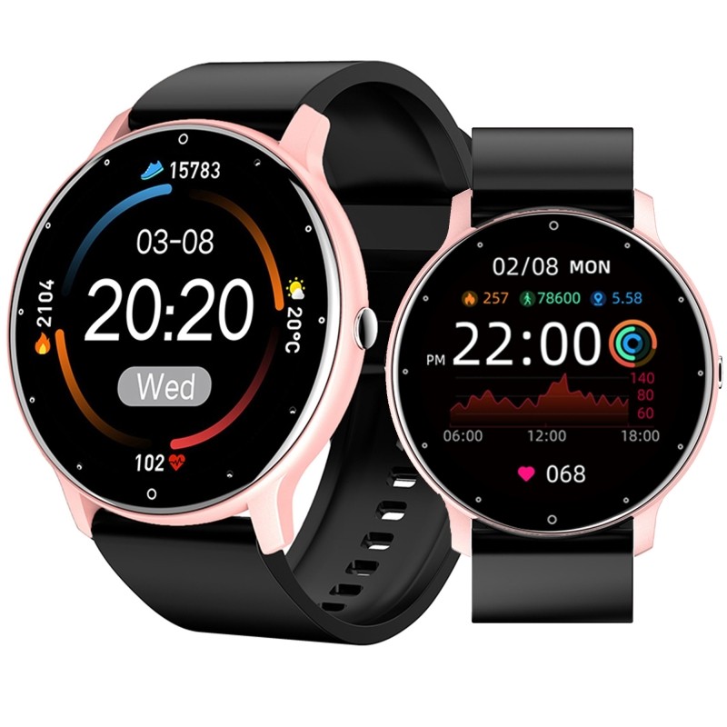 Smartwatch Giewont Sport Around GW120-3 - Rose Gold/Black Effect