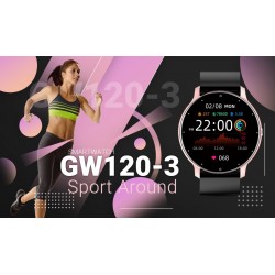 Smartwatch Giewont Sport Around GW120-3 - Rose Gold/Black Effect