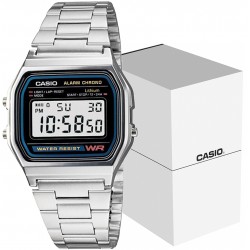 Zegarek CASIO A158WA-1DF Unisex + BOX