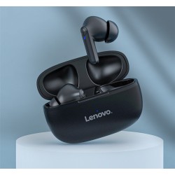 Słuchawki bezprzewodowe douszne Lenovo HT05 Czarne