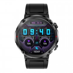 Smartwatch Gravity GT21-2 + Pomarańczowy Pasek Silikonowy