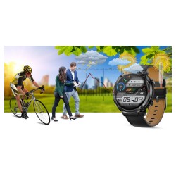 Smartwatch Gravity GT21-3 + Czarny Pasek Silikonowy