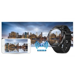 Smartwatch Gravity GT21-3 + Czarny Pasek Silikonowy